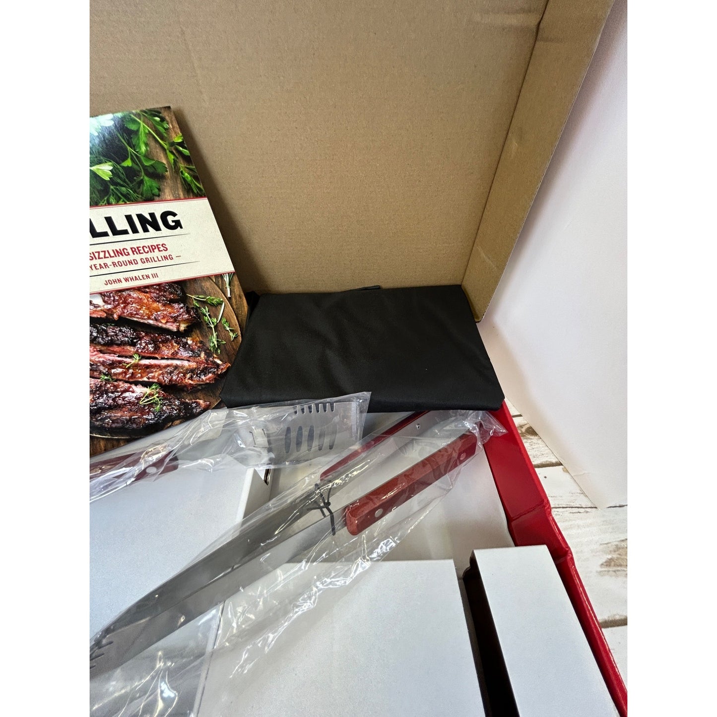 Grilling Kit With Tools Basket & 50 Recipes