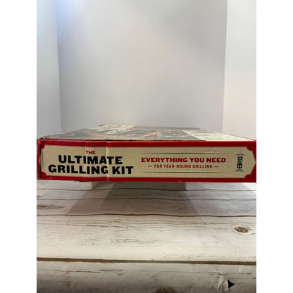 Grilling Kit With Tools Basket & 50 Recipes