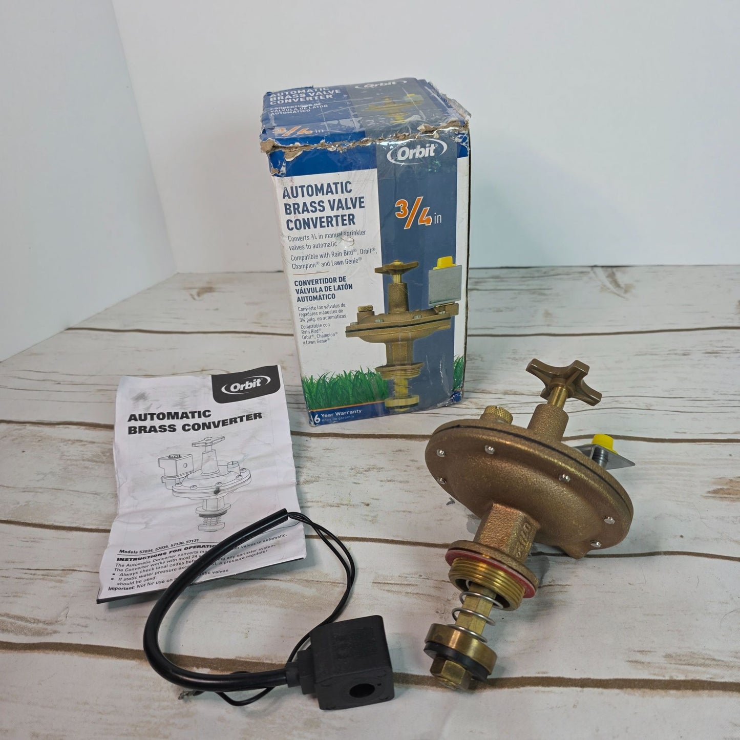 Automatic Brass Valve Converter 3/4 Inch Orbit