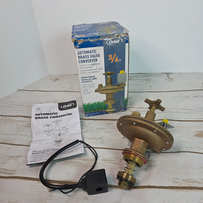 Automatic Brass Valve Converter 3/4 Inch Orbit