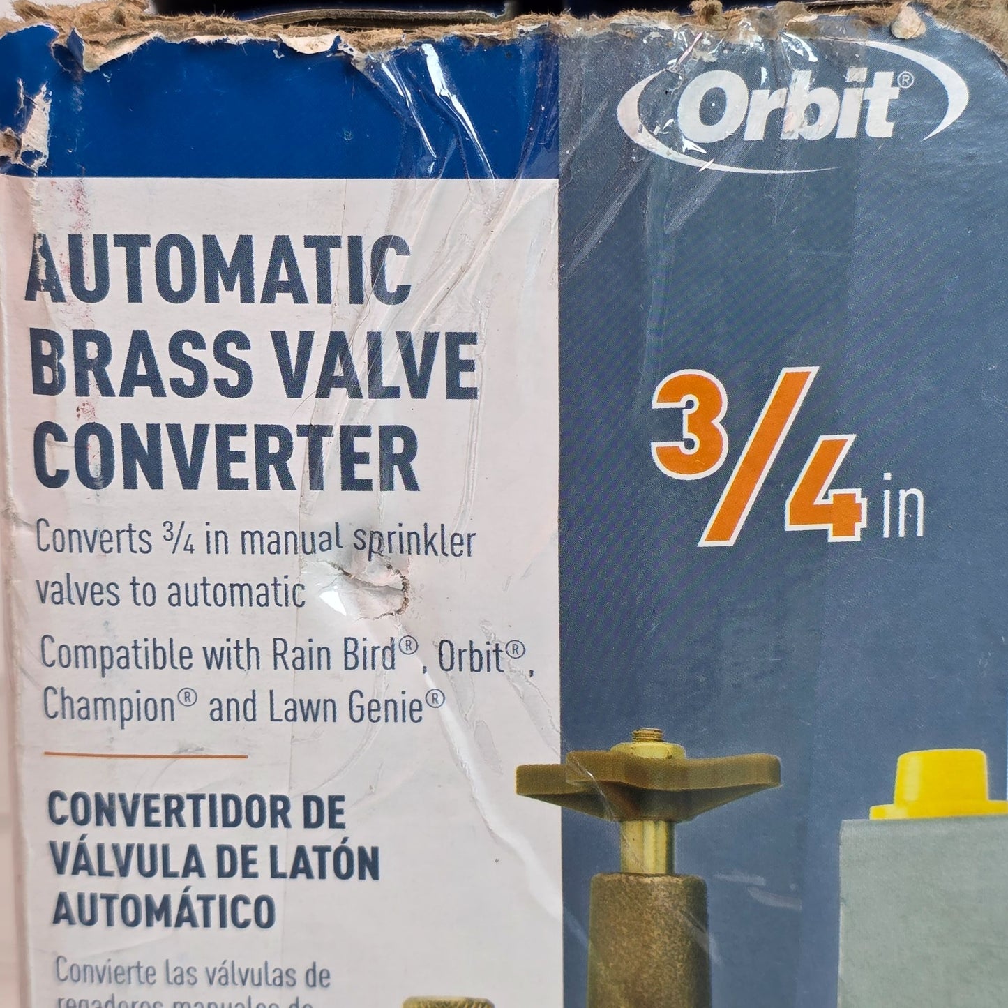 Automatic Brass Valve Converter 3/4 Inch Orbit