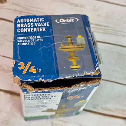 Automatic Brass Valve Converter 3/4 Inch Orbit