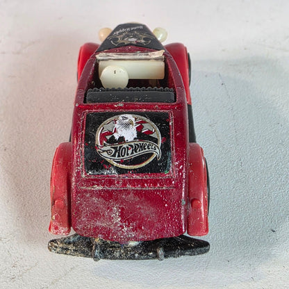 Hot Wheels 1996 BoneRipper Capt Willmott Eagle Squadron Red Loose