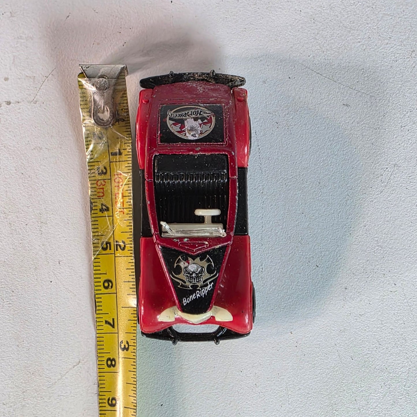 Hot Wheels 1996 BoneRipper Capt Willmott Eagle Squadron Red Loose