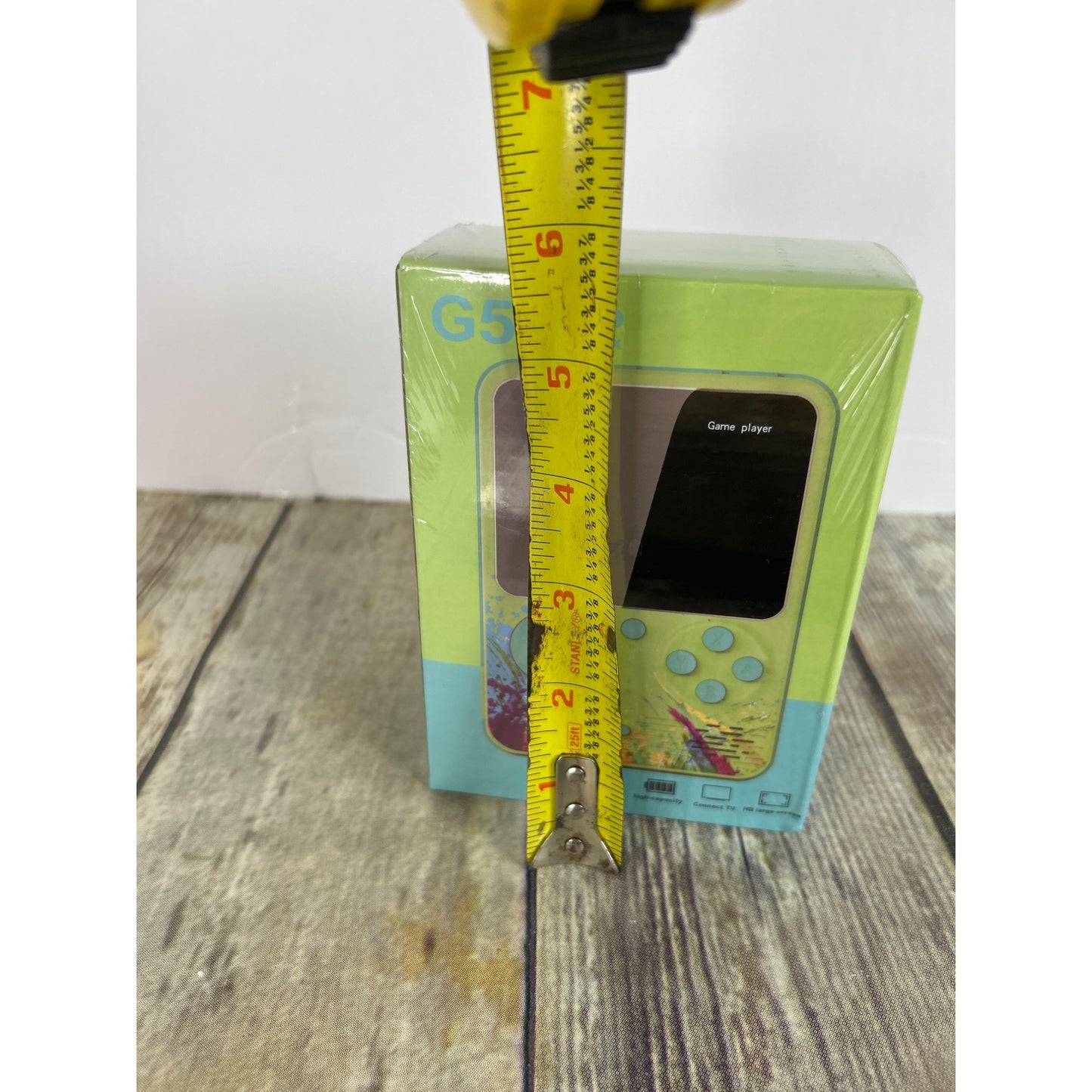 G5 Game Box 3.0 Inch Digital Handheld Game Player With AV/DC Cable & User Manual