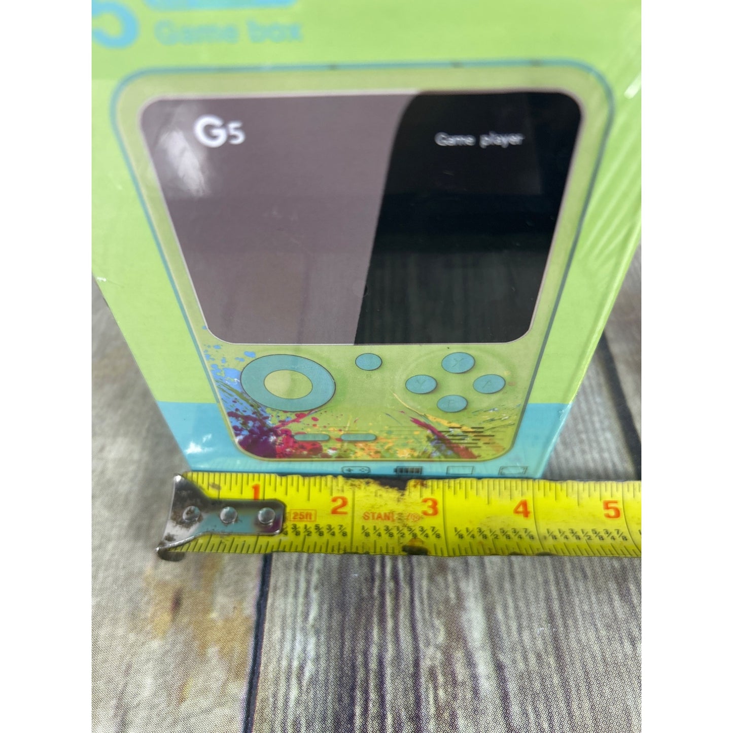 G5 Game Box 3.0 Inch Digital Handheld Game Player With AV/DC Cable & User Manual