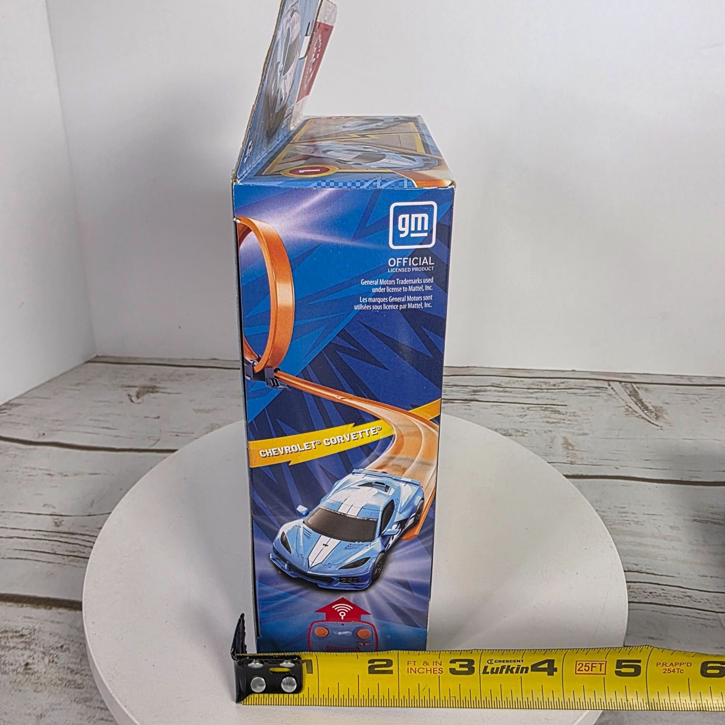 Hot Wheels RC Chevrolet Corvette Blue Remote Control Car 5+