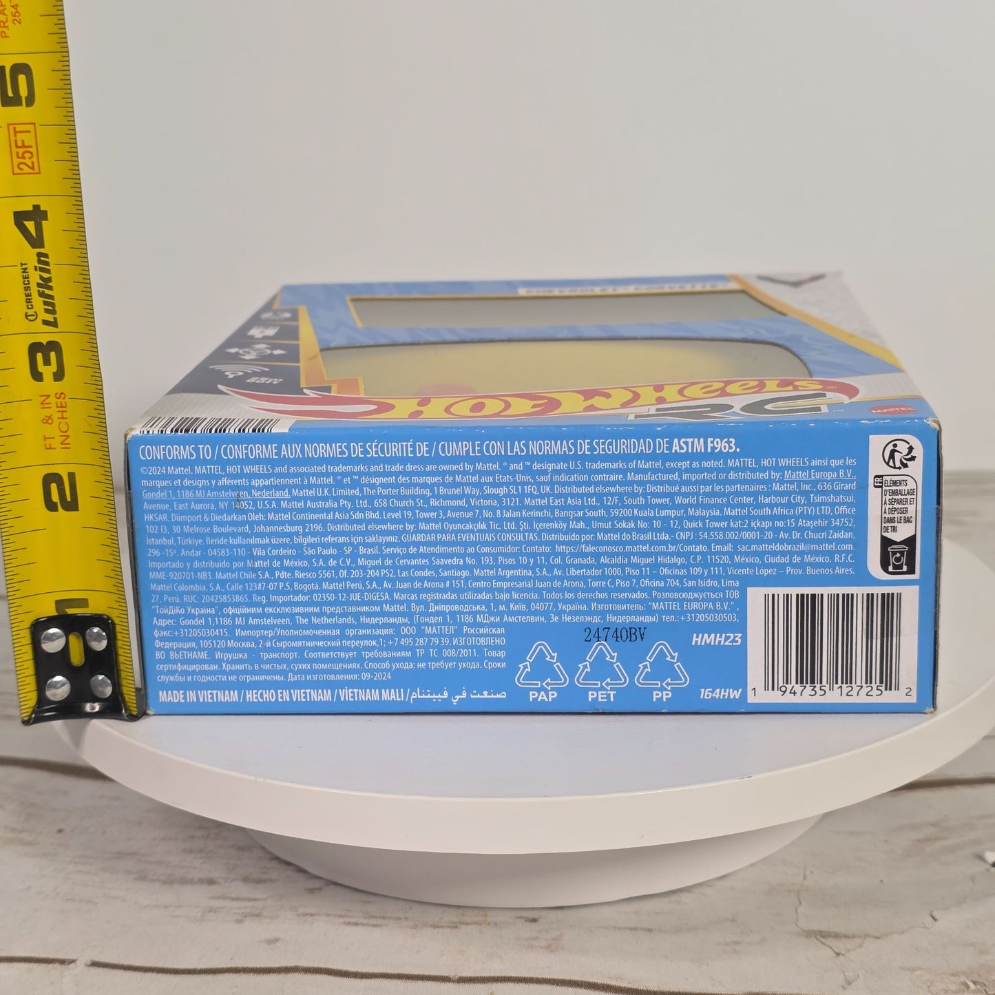 Hot Wheels RC Chevrolet Corvette Blue Remote Control Car 5+