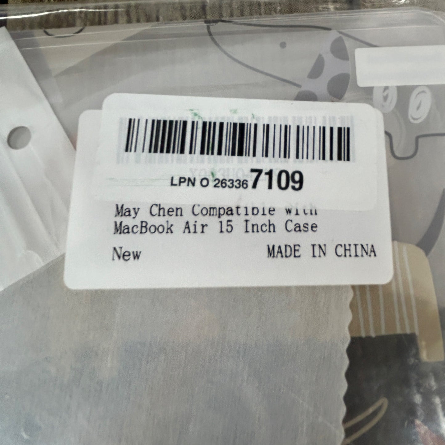 May Chen MacBook Air 15" Case With Keyboard Cover & Screen Protector