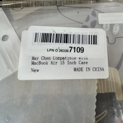 May Chen MacBook Air 15" Case With Keyboard Cover & Screen Protector