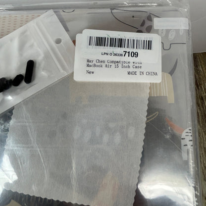 May Chen MacBook Air 15" Case With Keyboard Cover & Screen Protector