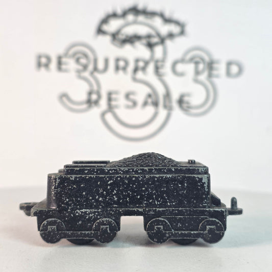 Vintage Midgetoy Freight Coal Car Black Patina 1950s Diecast Loose