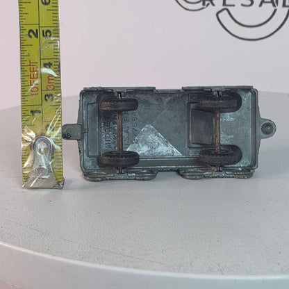Vintage Midgetoy Freight Coal Car Black Patina 1950s Diecast Loose